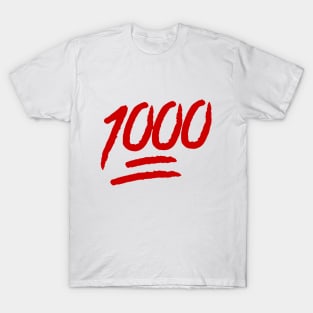 LOYAL LIFESTYLE 1000 - "1000 Logo" T-Shirt
